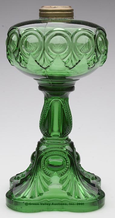 BULLSEYE FINE DETAIL STAND LAMP, kerosene period, 