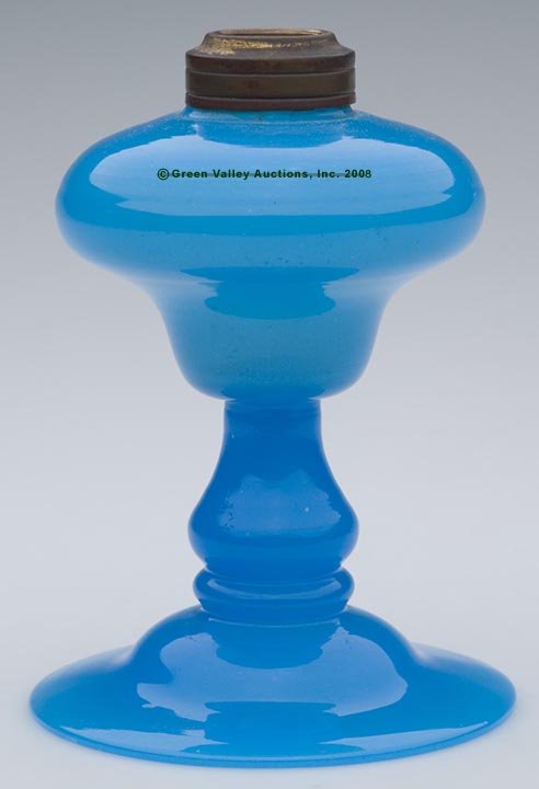EUROPEAN STAND LAMP, kerosene period, translucent