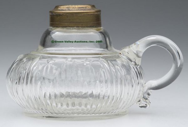 ICICLE - VARIANT FINGER LAMP, kerosene period, col