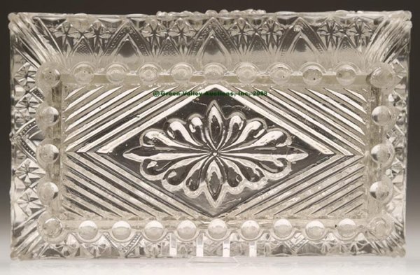EXTREMELY RARE MIDWESTERN LACY COVERED RECTANGULA - 5