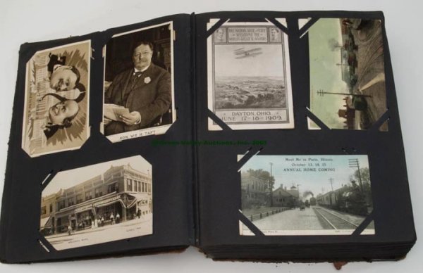 ALBUM OF MIXED POST CARDS, APPROXIMATELY 500, al