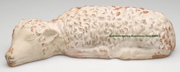 J. EBERLY (ATTRIBUTED), STRASBURG, VA MOLDED EARTHE