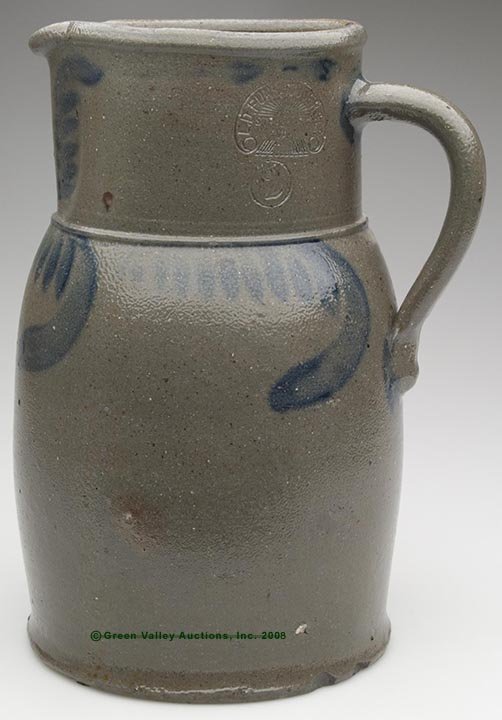 RARE STAMPED "L.D. FUNKHOUSER & CO. / STRASBURG / V