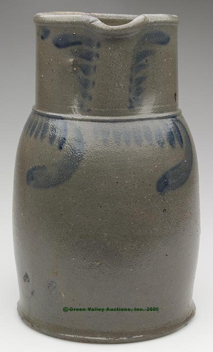 RARE STAMPED "L.D. FUNKHOUSER & CO. / STRASBURG / V - 2