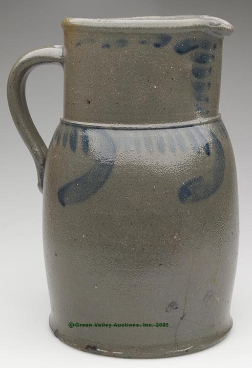 RARE STAMPED "L.D. FUNKHOUSER & CO. / STRASBURG / V - 3