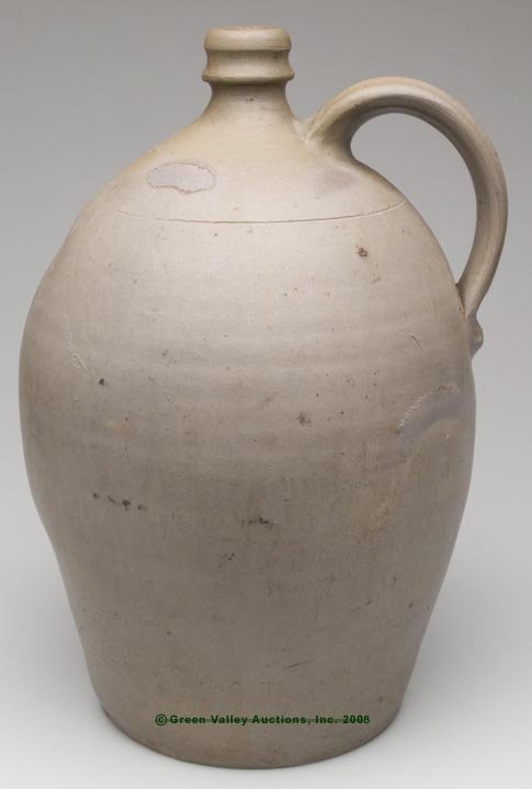 STAMPED "HUGH SMITH&CO." ALEXANDRIA, VA SALT-GLAZED - 2