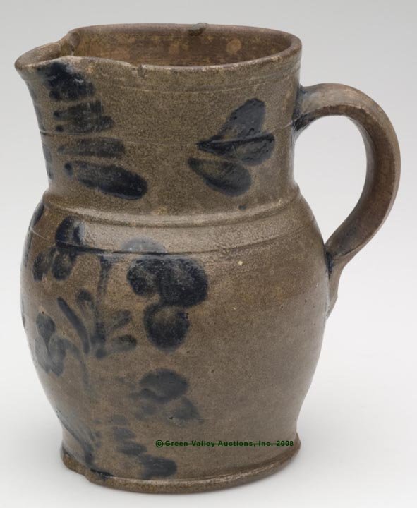 BALTIMORE, MD (ATTRIBUTED) DECORATED SALT-GLAZED ST - 2
