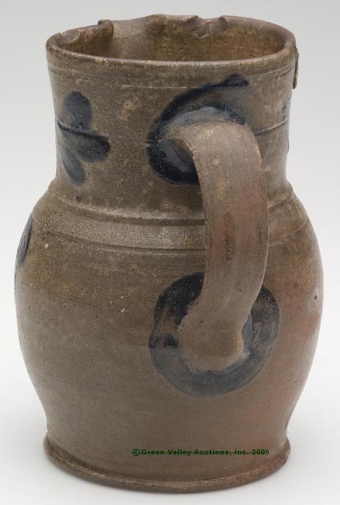 BALTIMORE, MD (ATTRIBUTED) DECORATED SALT-GLAZED ST - 3