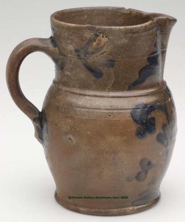 BALTIMORE, MD (ATTRIBUTED) DECORATED SALT-GLAZED ST - 4