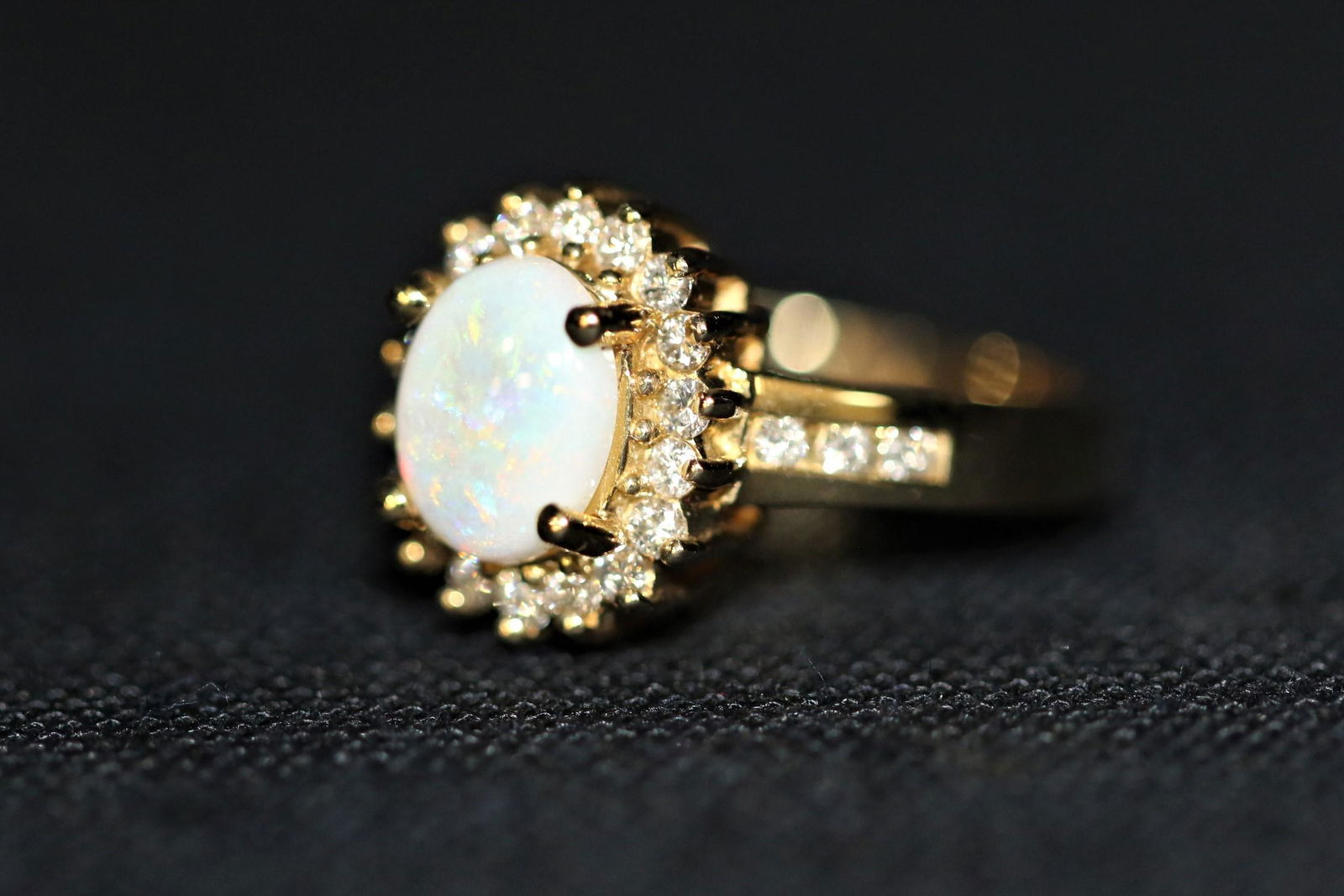 Opal and Diamond Ring (1 of 5)
