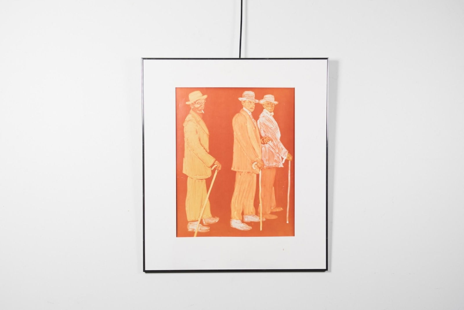 Jim Cannata, "The Dandies", Colored Negative Photograph (1 of 4)