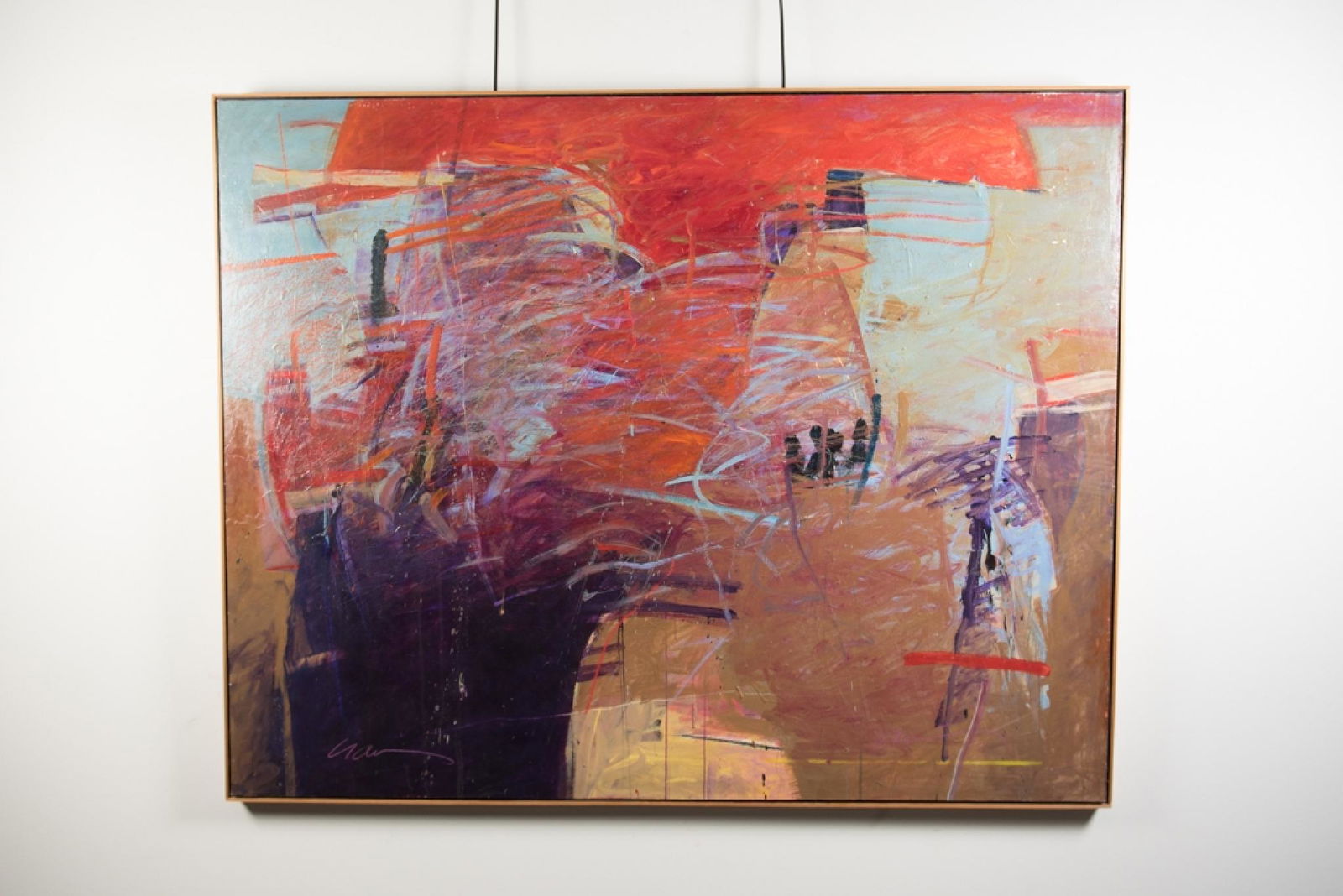 Mark Travis, Oil on Masonite (1 of 4)