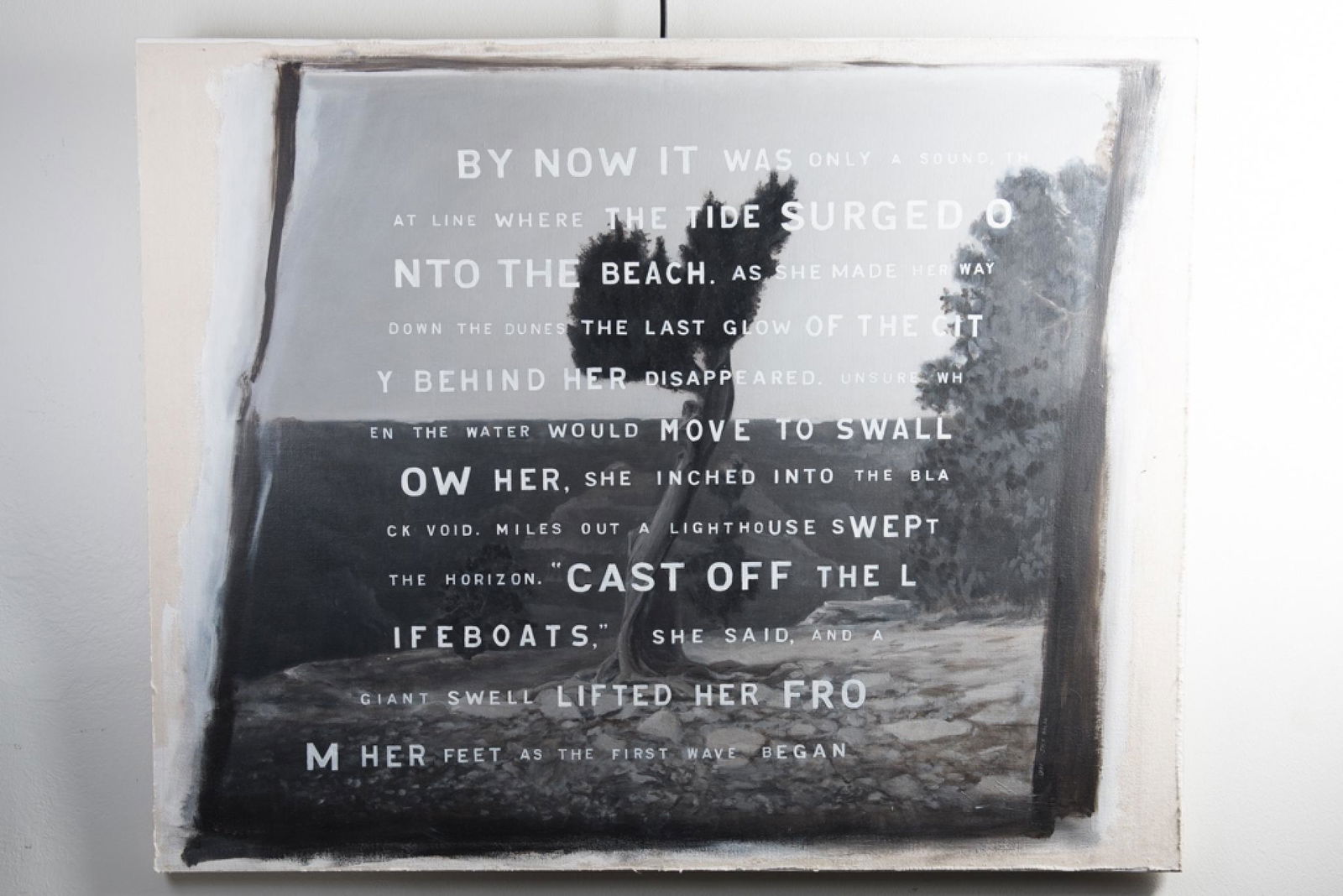 Jack Balas, "Cast Off the Lifeboats", Oil on Canvas (1 of 6)