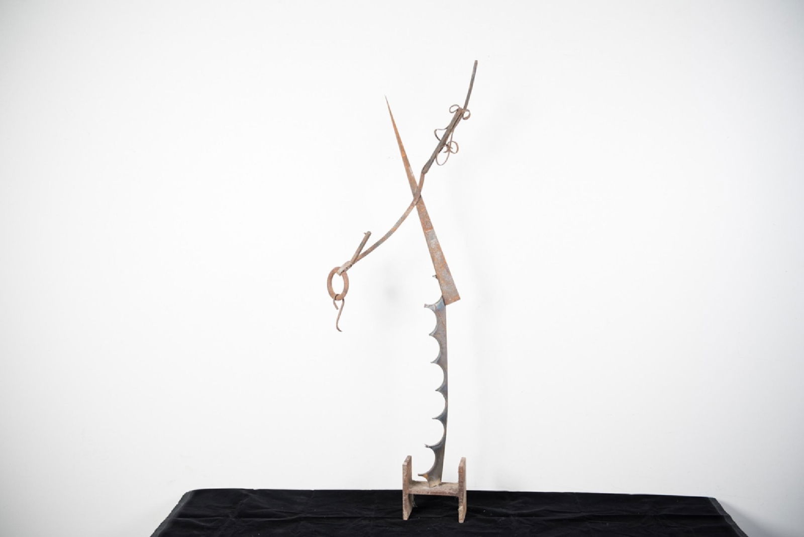 Mark Lunning, "Steele Sculpture", Welded Rustic Metal (1 of 4)