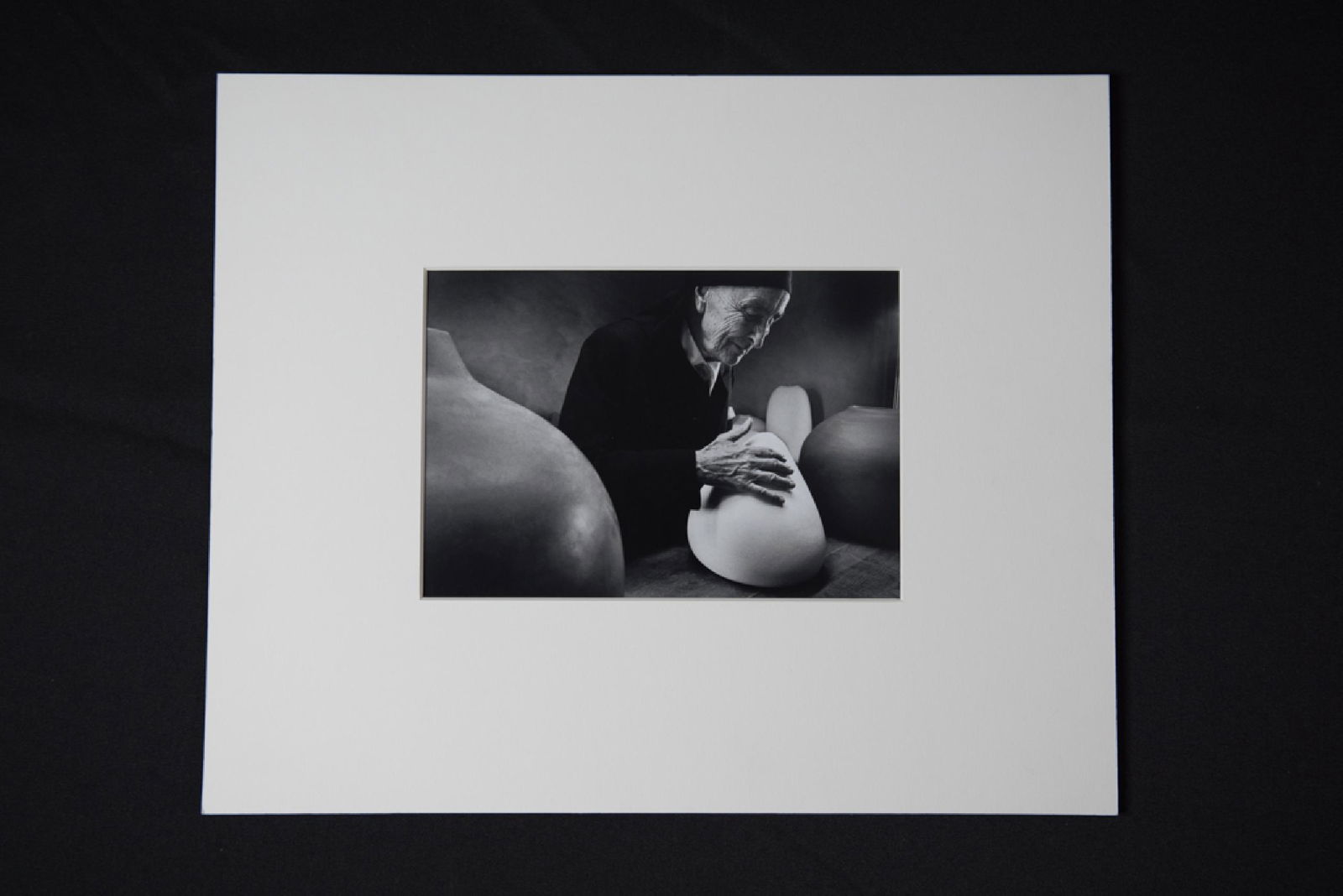 Juan Hamilton, "Georgia O'Keeffe with Pots", Gelatin (1 of 3)