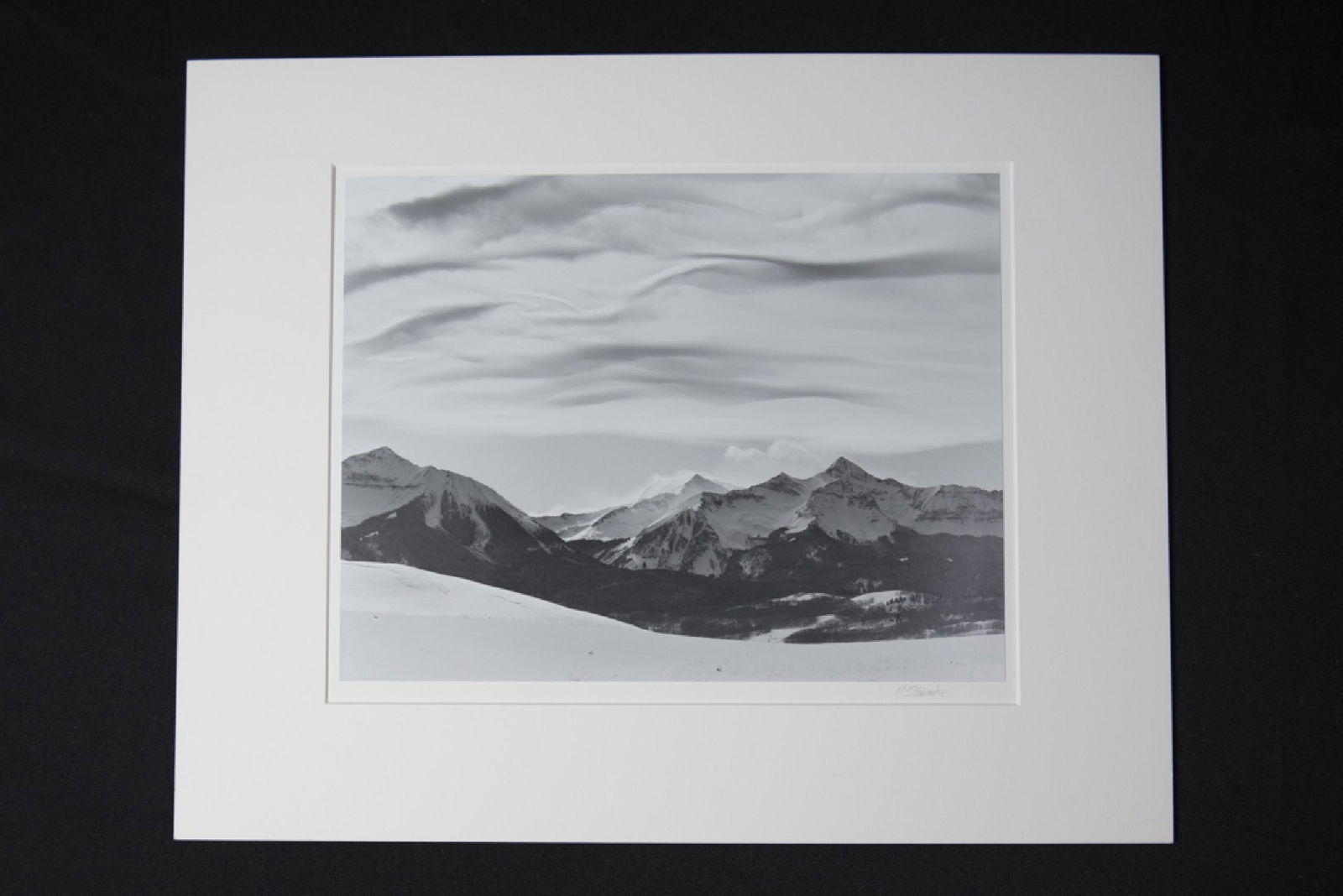 Michael Stewart, "Lenticular Clouds, Telluride, (1 of 4)