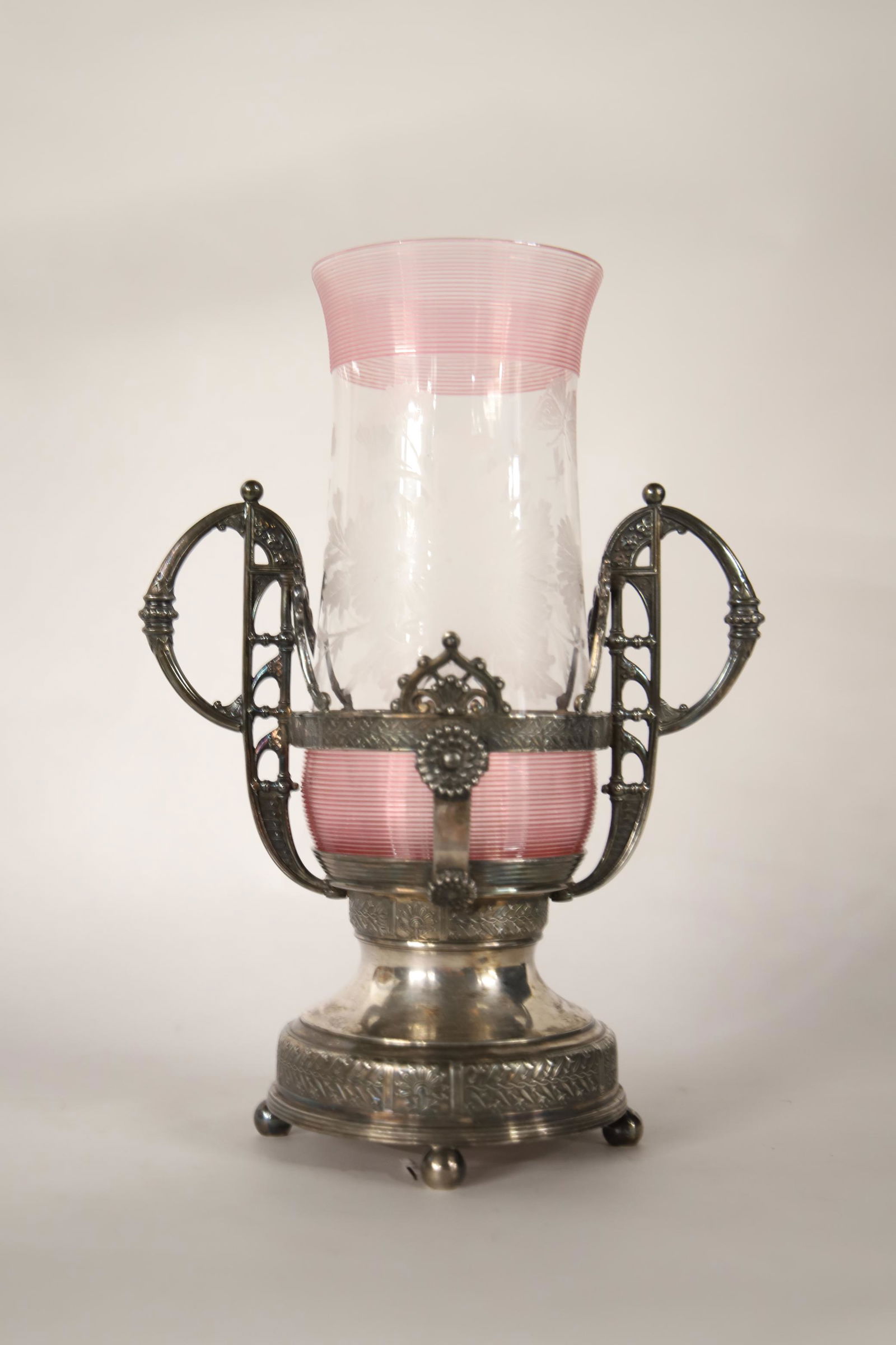 Glass Vase with Stand (1 of 4)