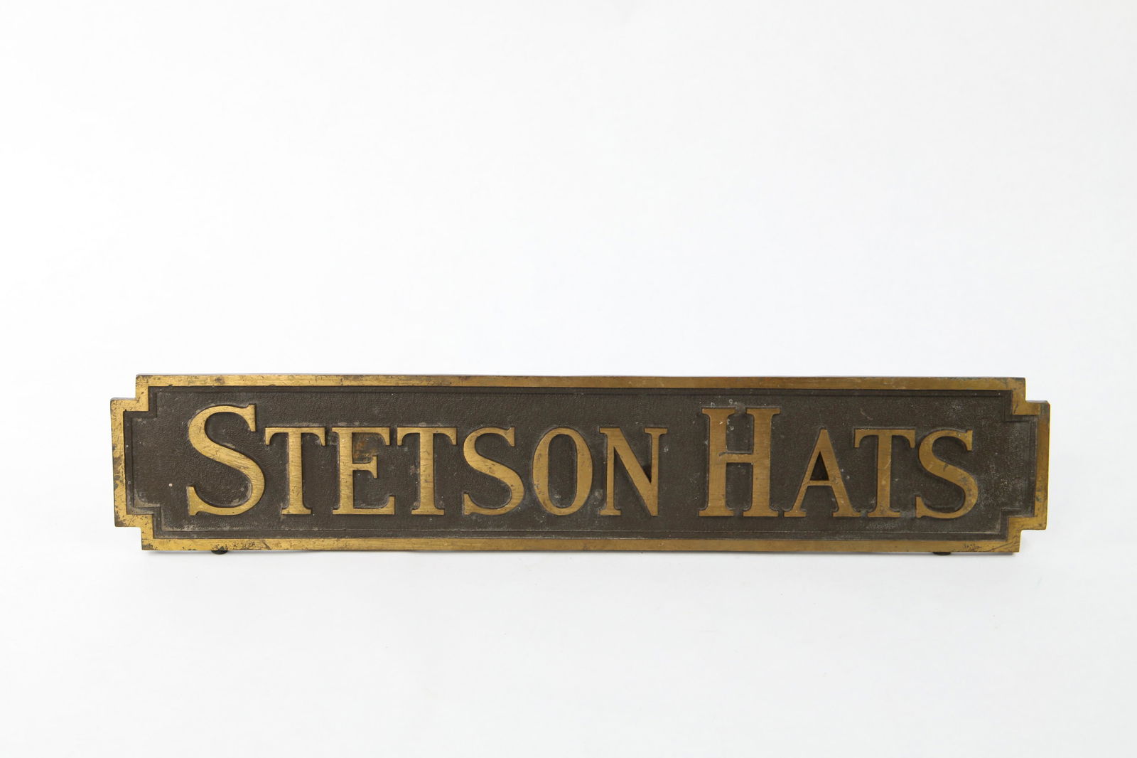 Imperial Brass Stetson Sign (1 of 4)