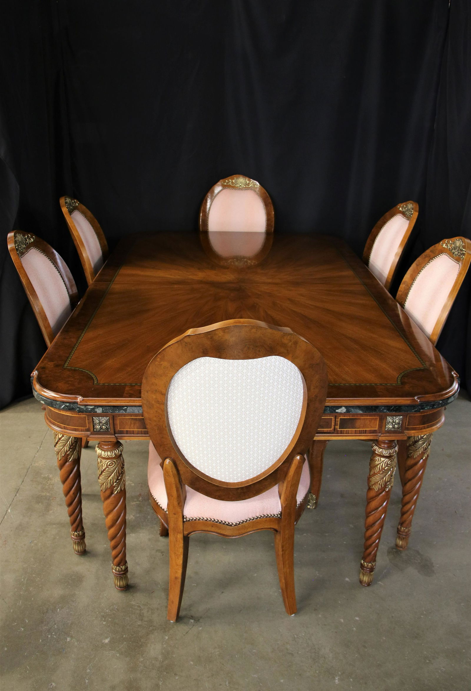 Henredon, Seven Piece Dining Set (1 of 9)