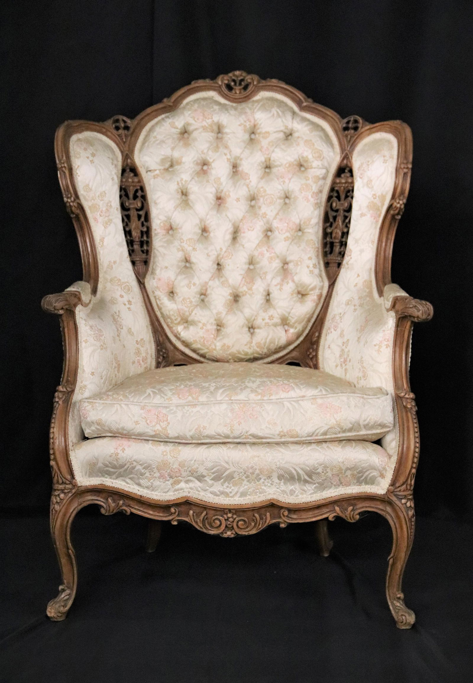 Winged Back Chair (1 of 7)