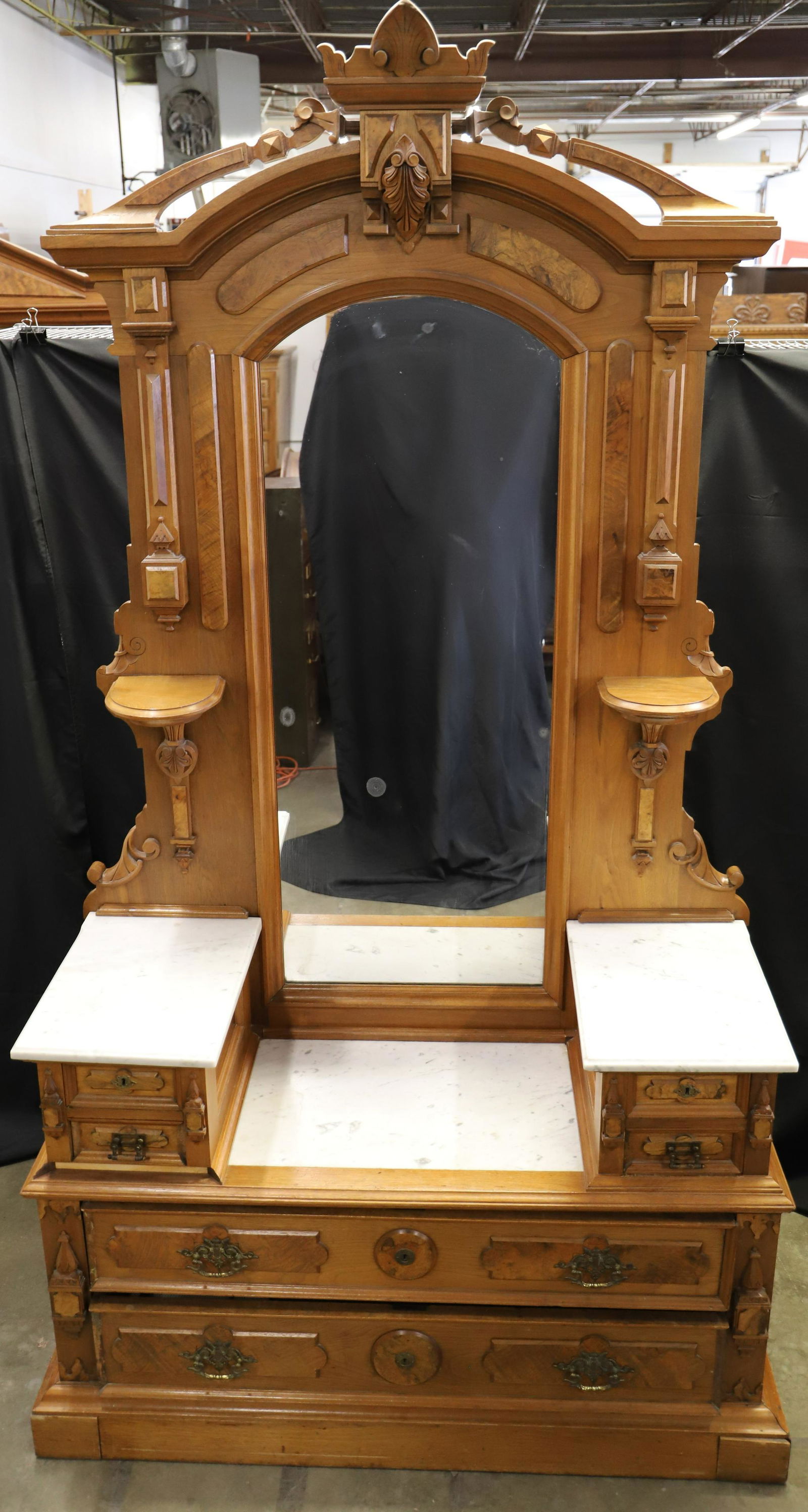 Marble Topped Vanity (1 of 7)