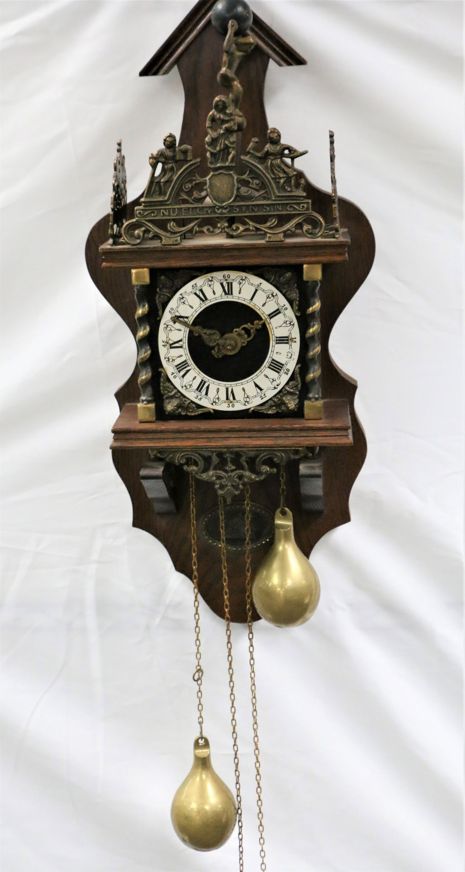 German Weighted Wall Clock (1 of 8)