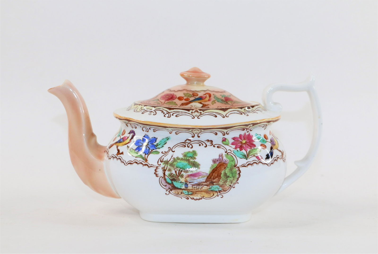 Spode, Handpainted Teapot (1 of 7)