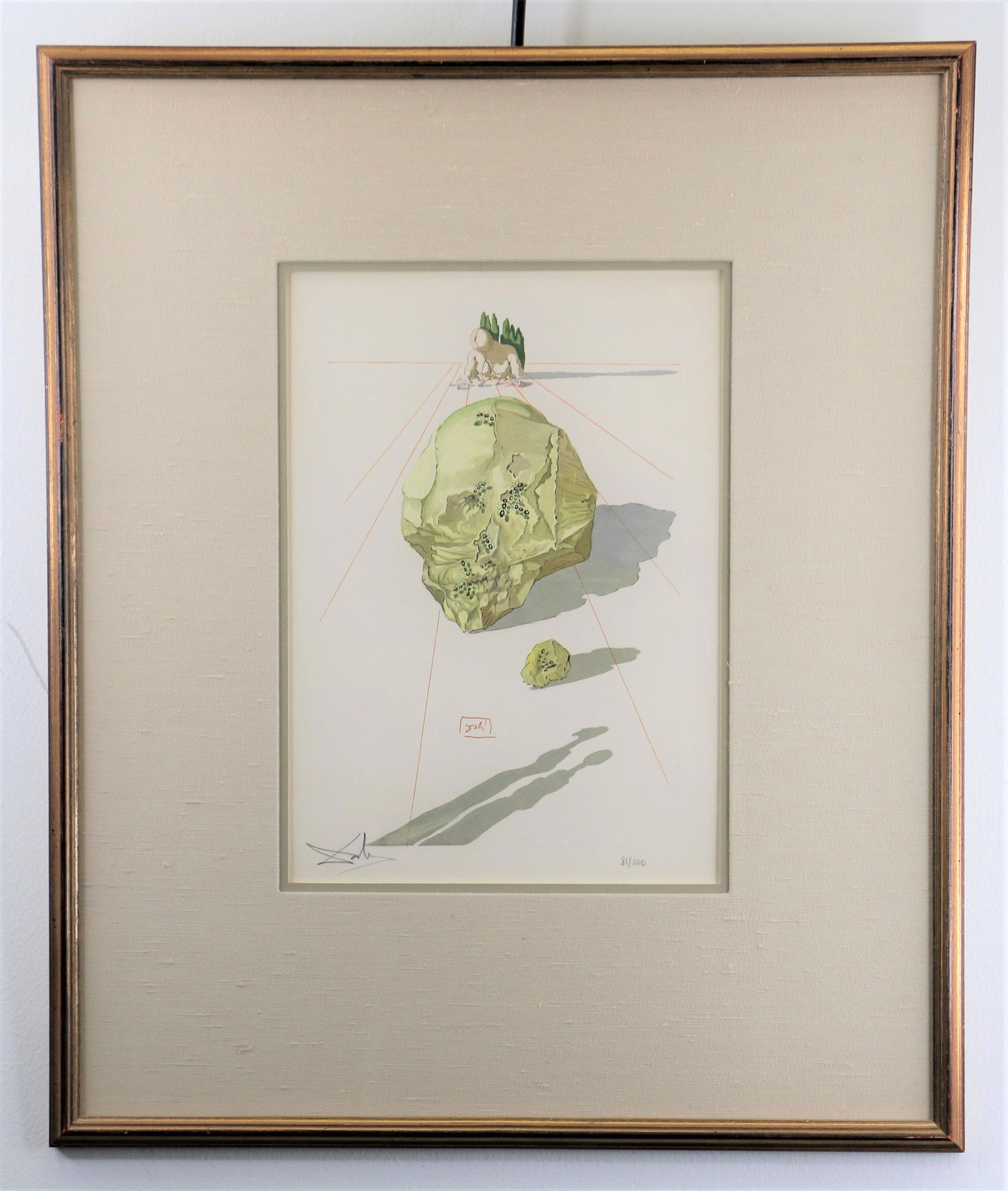 Signed Salvador Dali "Ugolino and Ruggieri" (1 of 7)