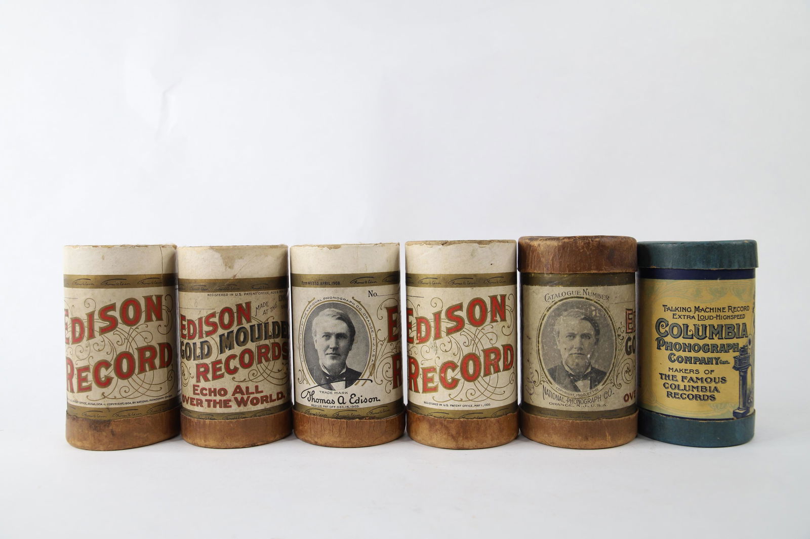 Edison and Columbia Phonograph Records (1 of 4)