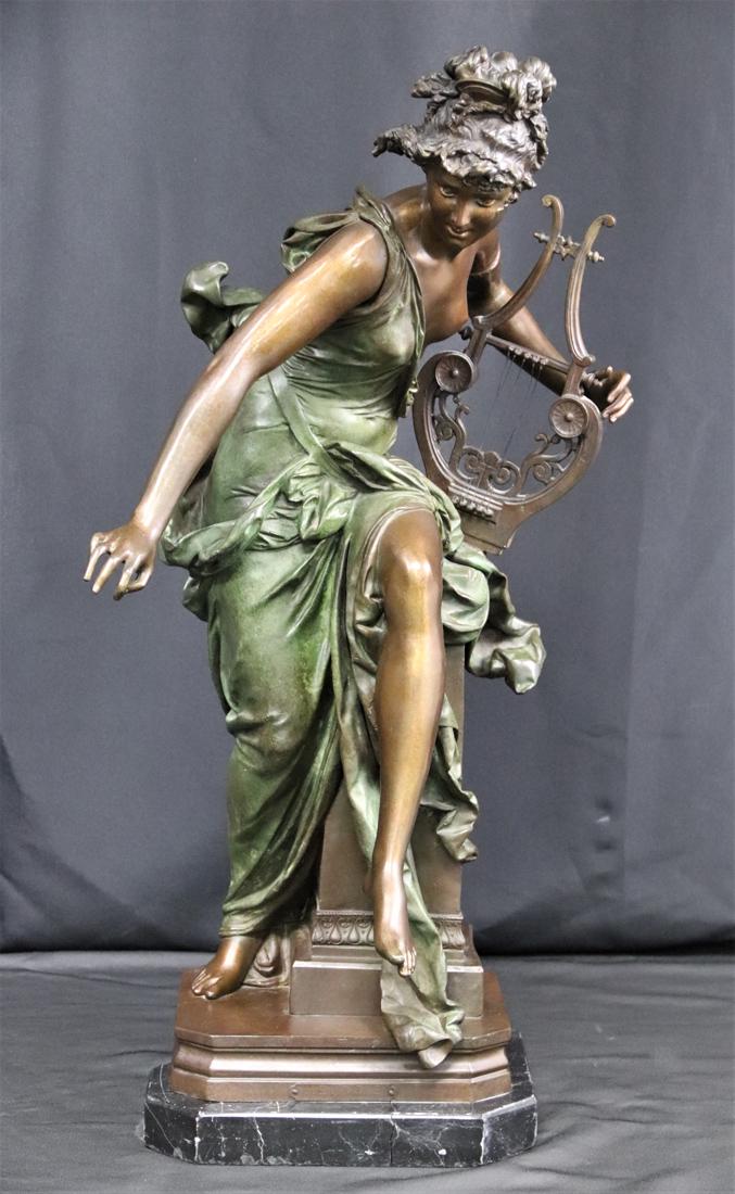A. Carrier Belleuse, "Melodie" Bronze Sculpture (1 of 11)