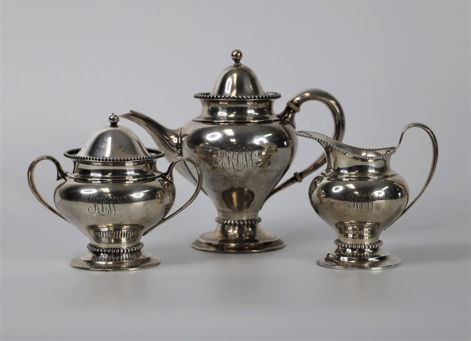 Tiffany and Co., Sterling Silver Tea Service (1 of 10)
