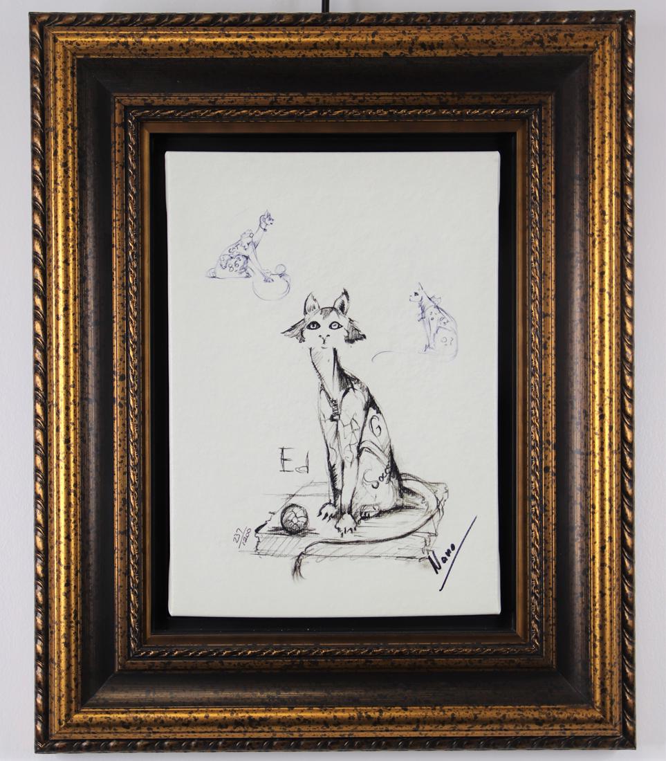 Nano Lopez, "Ed" Signed Giclee on Canvas (1 of 6)