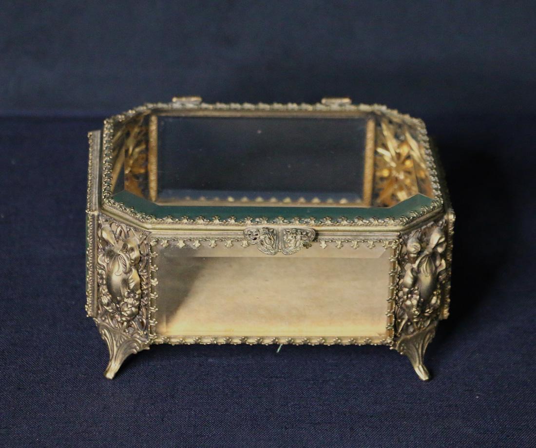 Ormolu Hinged Jewelry Box (1 of 7)