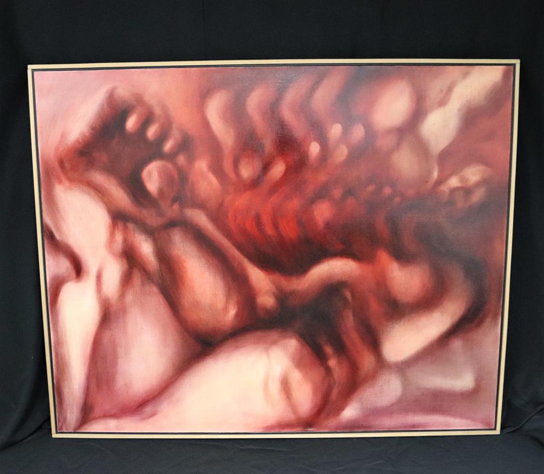 Robert Evans, Oil on Canvas 1990 (1 of 7)