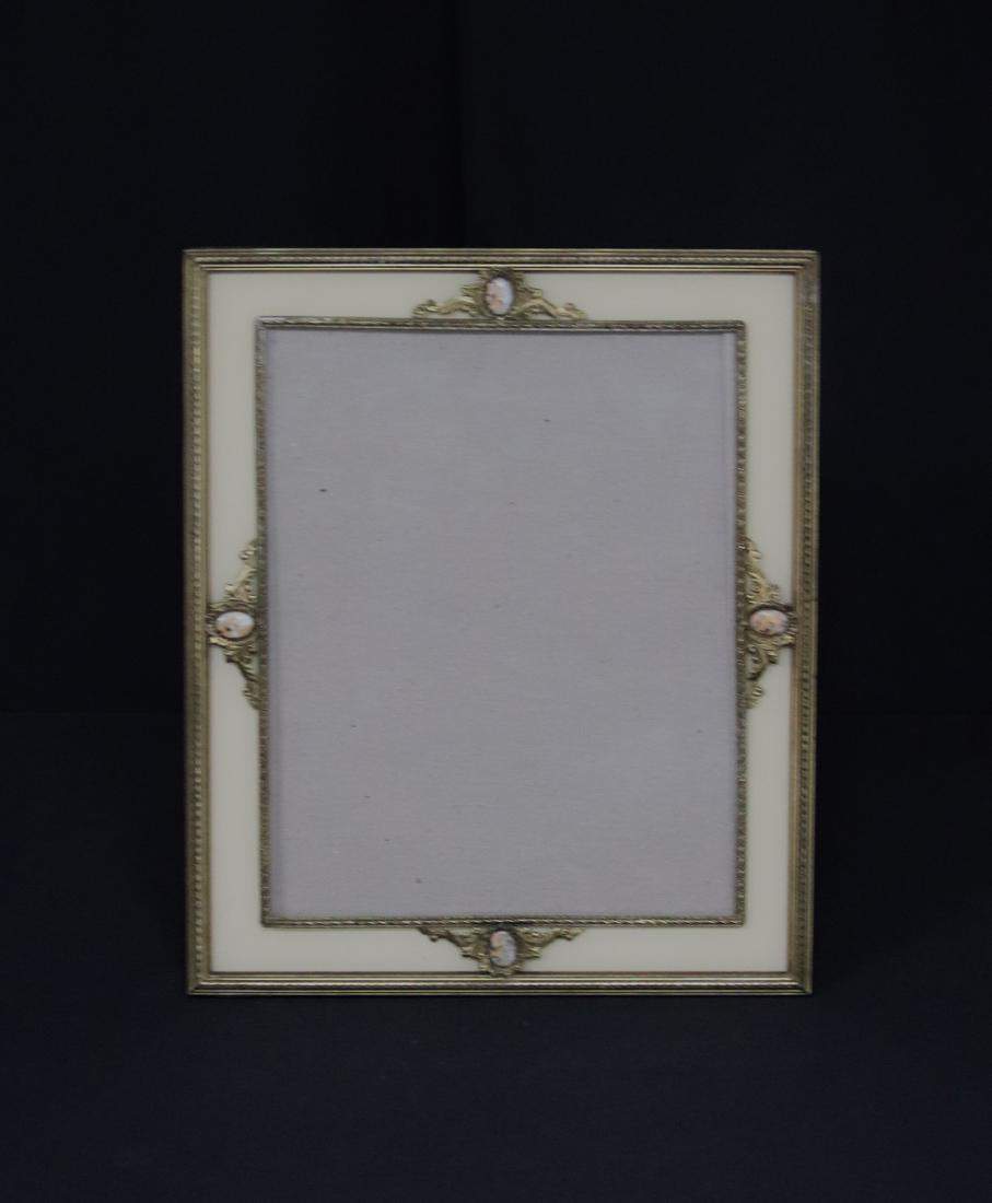 Art Nouveau Picture Frame with Faux Stone Detail (1 of 5)