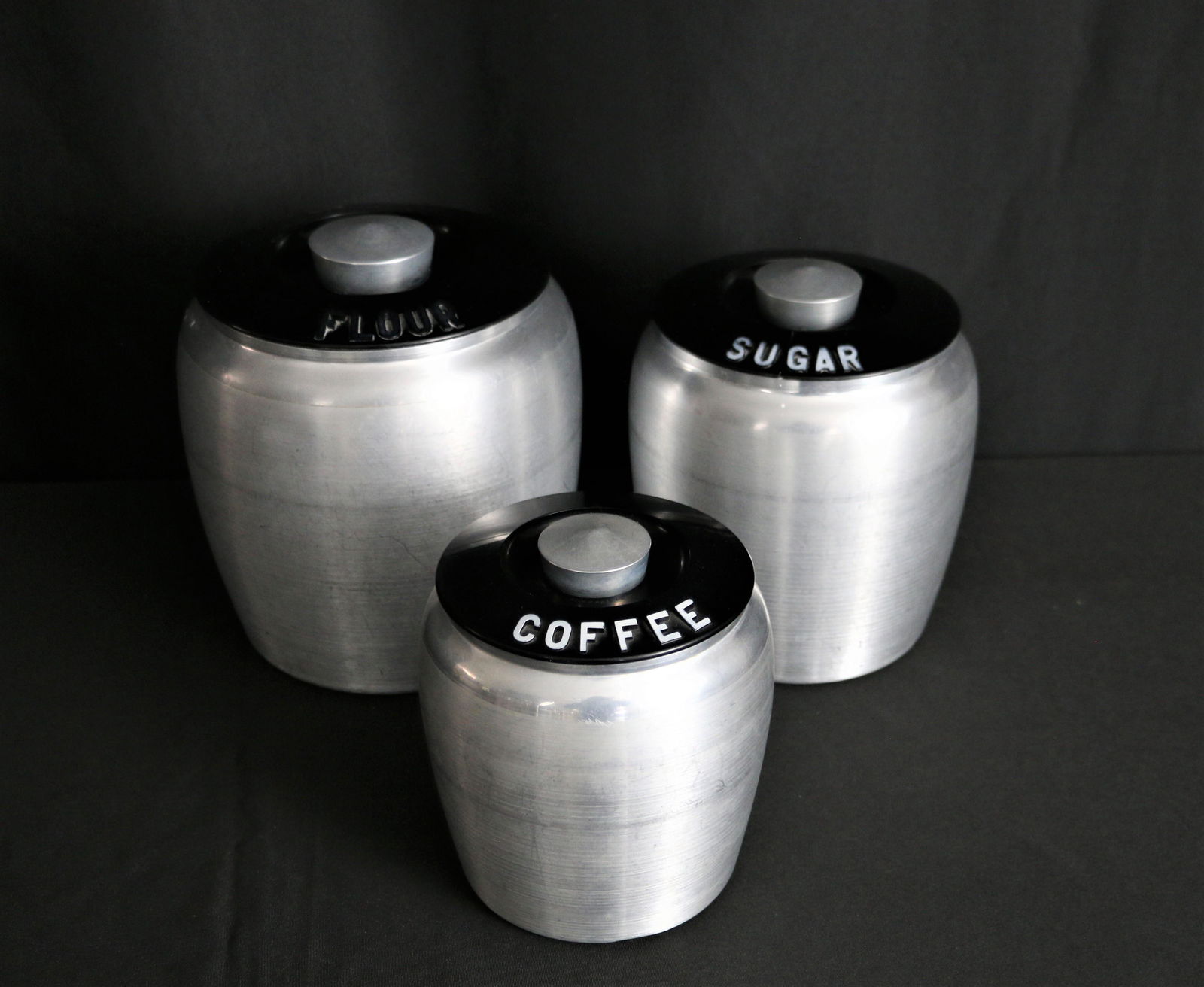 Kromex, Mid Century Modern Canister Set (1 of 4)