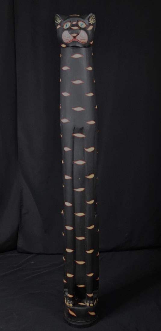 Folk Art Standing Cat (1 of 11)