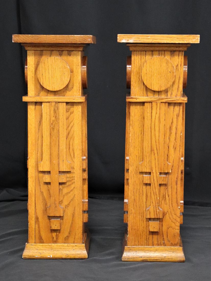 Wooden Church Pedestals (1 of 6)