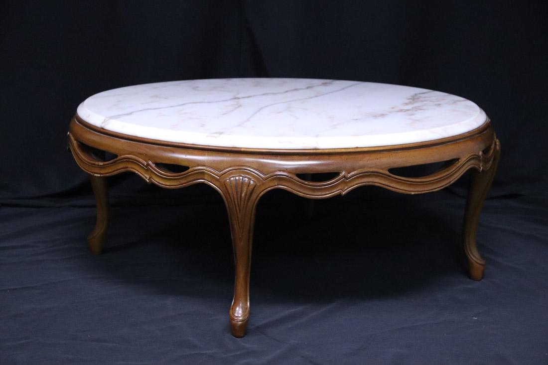Marble Top Coffee Table (1 of 4)