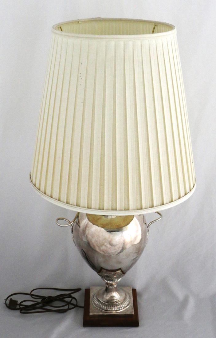 Silver Plate Table Lamp (1 of 11)