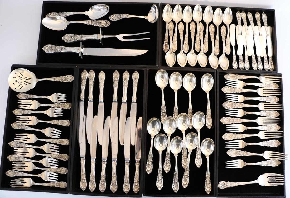 Sterling Silver Flatware Set (1 of 9)
