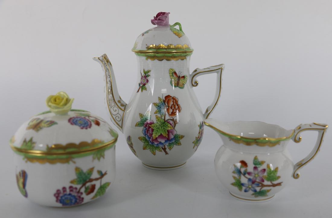 Herend, Butterfly Porcelain Pieces (1 of 6)