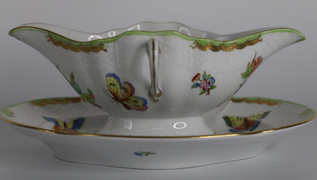 Herend, Butterfly Gravy Boat (1 of 4)