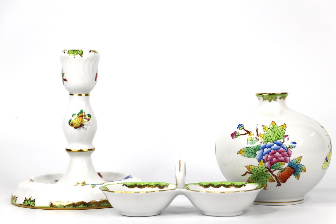 Herend, Butterfly Porcelain Vanity Pieces (1 of 6)