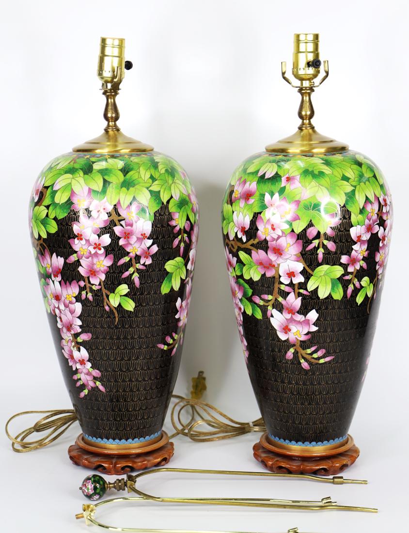 Cloisonne Table Lamps (1 of 4)