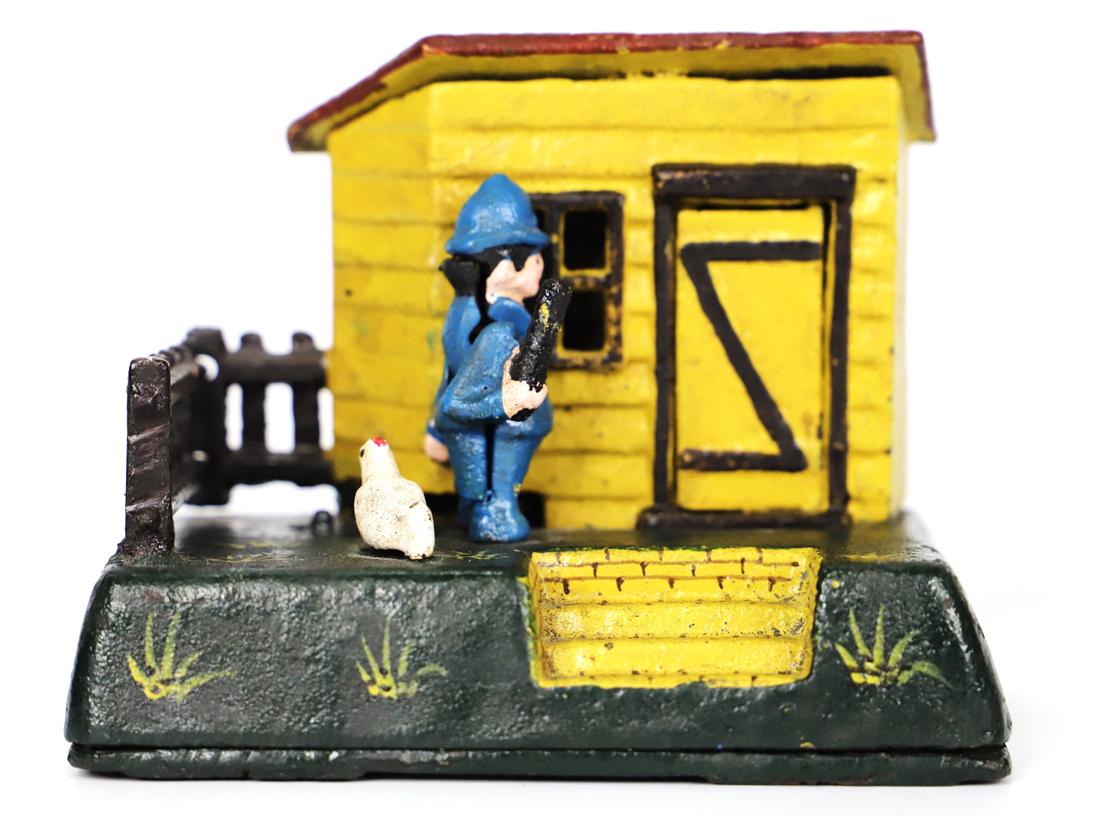 Cast Iron Coin Bank (1 of 5)