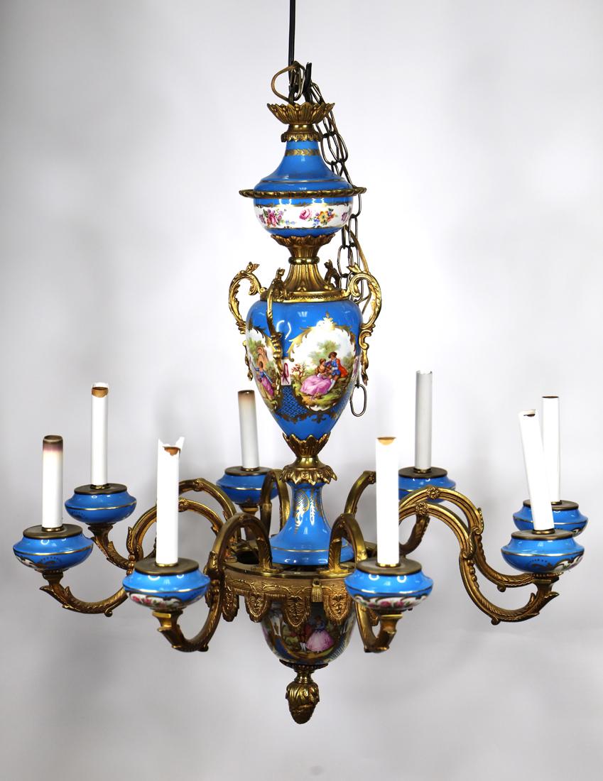 Sevres, Antique Chandelier (1 of 13)