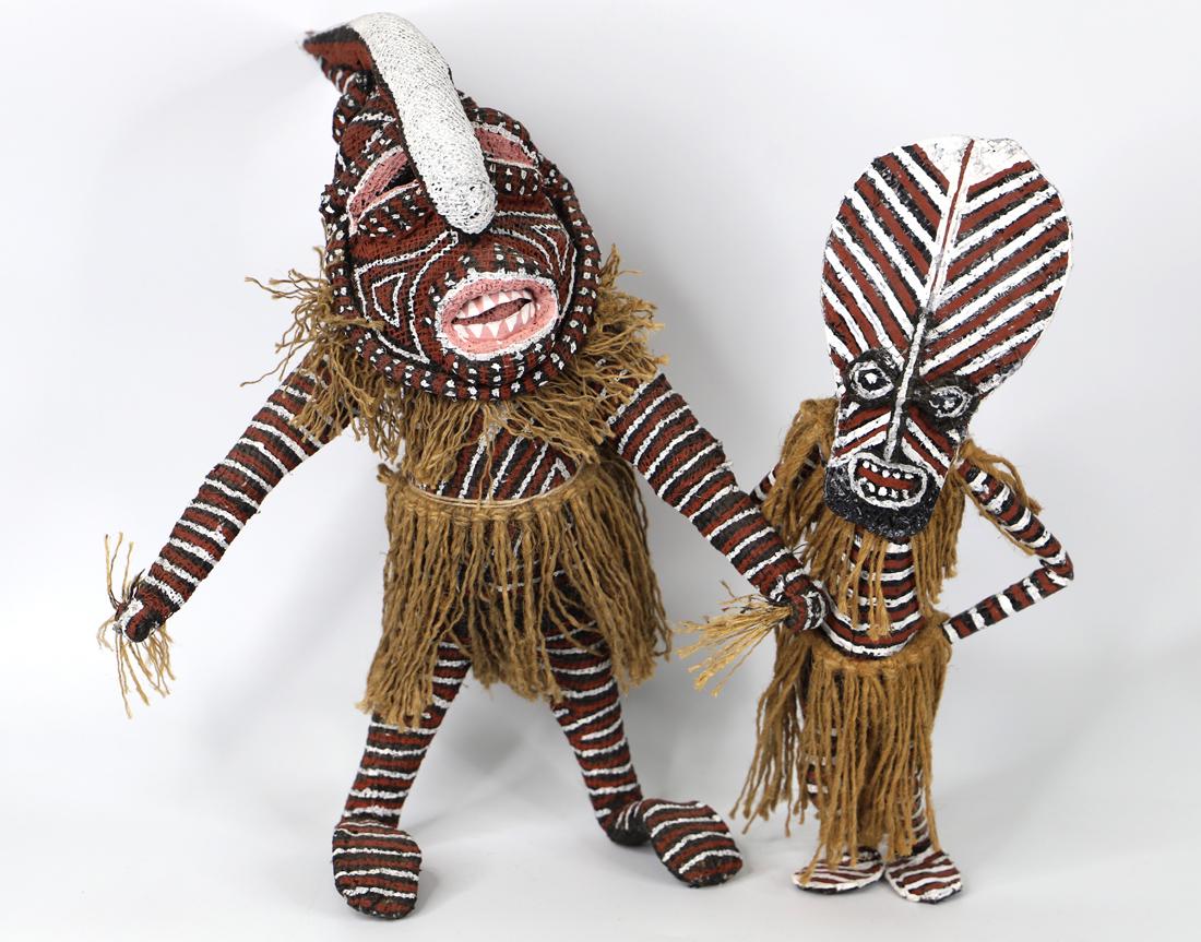 Tribal Folk Art Dolls (1 of 6)
