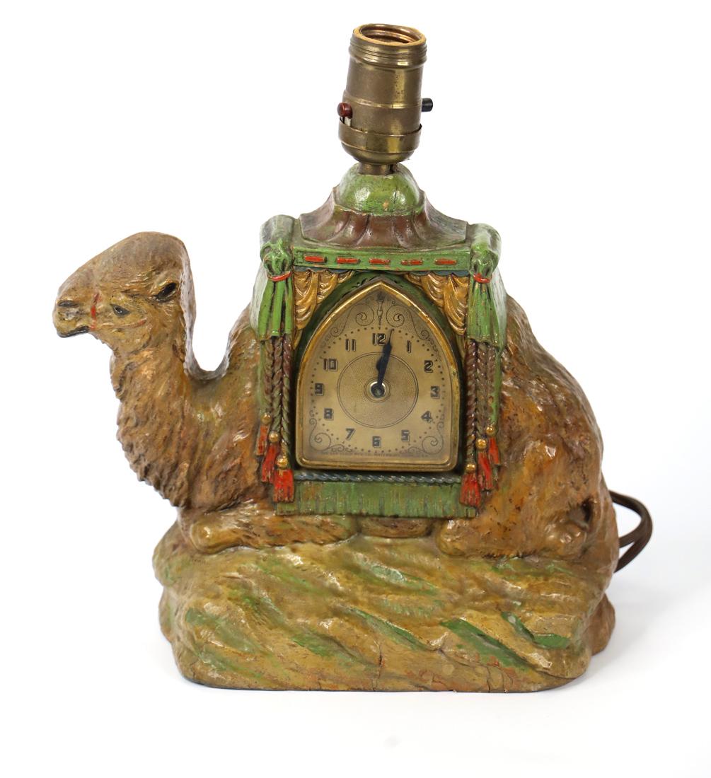 Lux, Vintage Clock Lamp (1 of 7)