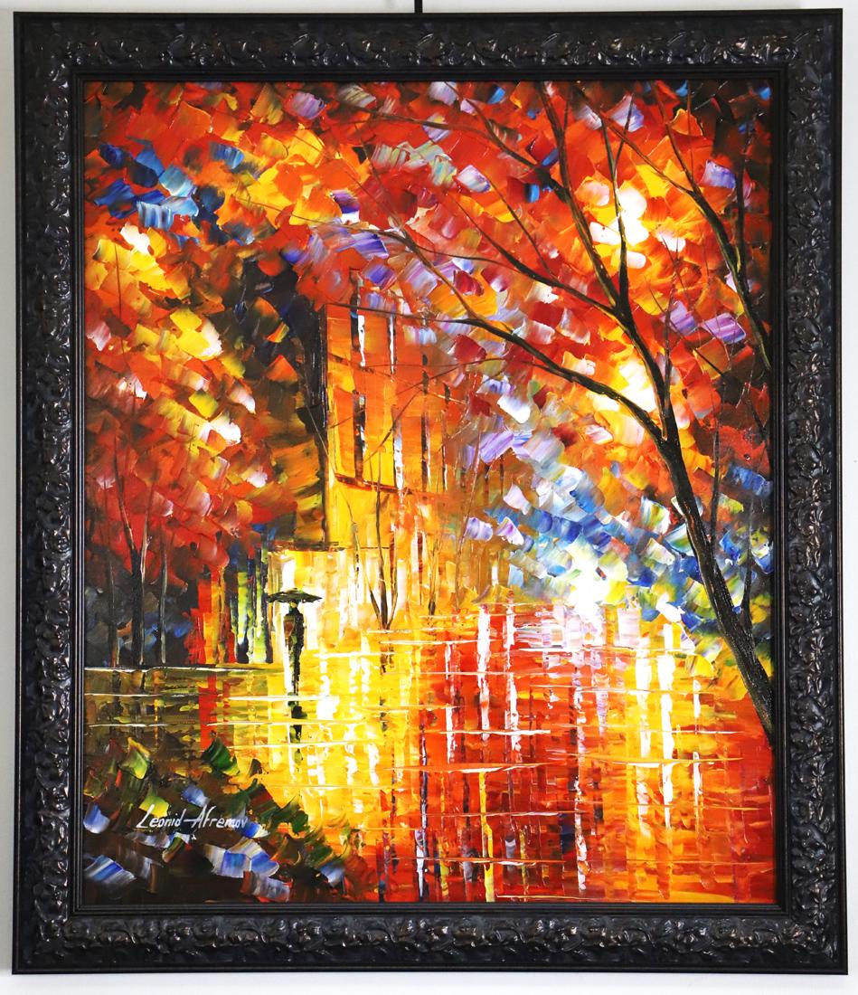Leonid Afremov, Oil on Canvas (1 of 8)